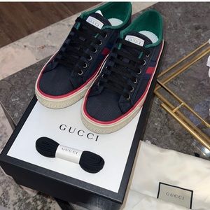 Authentic Mens Gucci 1977 Tennis Sneakers